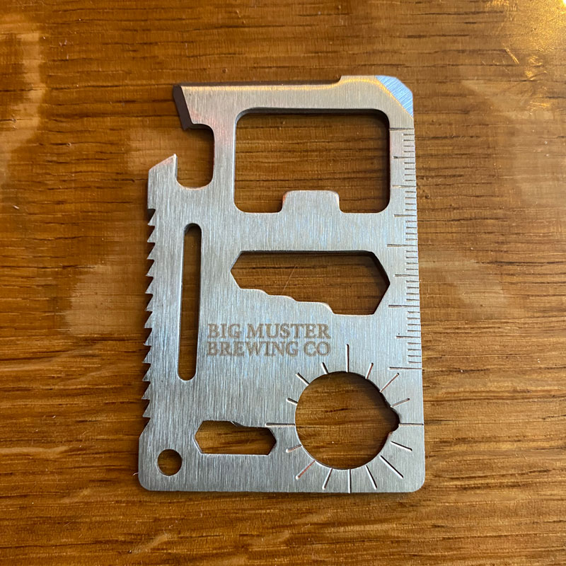 multi tool Big Muster Distilling Co